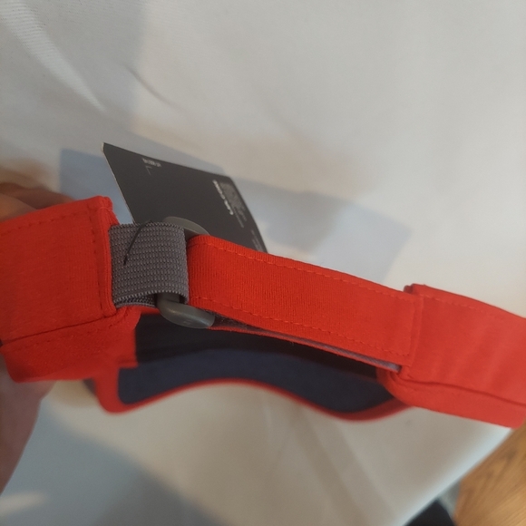 Under Armour Heat Gear Unisex Red Adjustable Belmont Bruins Visor NWT - Picture 6 of 9